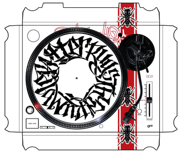 Technics 1200 / 1210 MK7 Skin Thudrumble